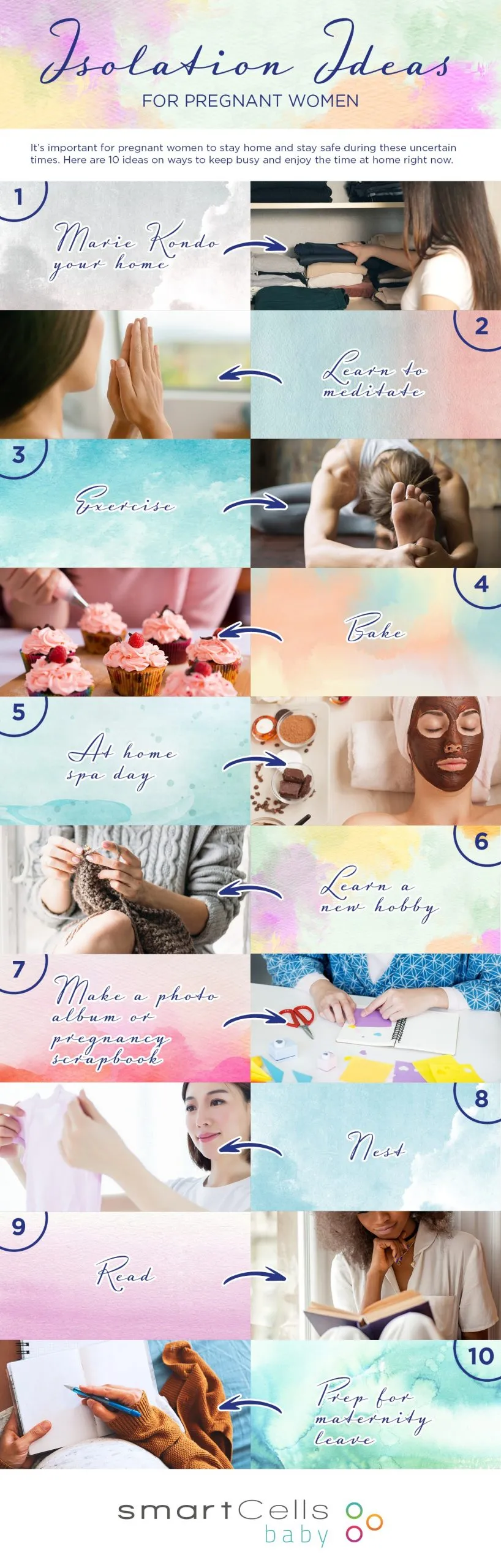 10 ideas for isolating while you are pregnant